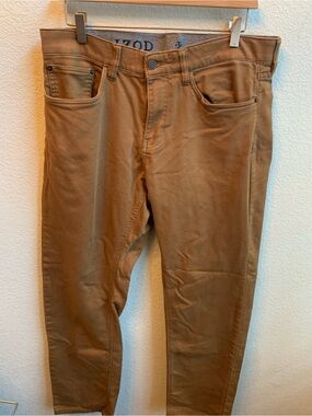 Izod Slim Fit Tan/Brown Men's Jeans
